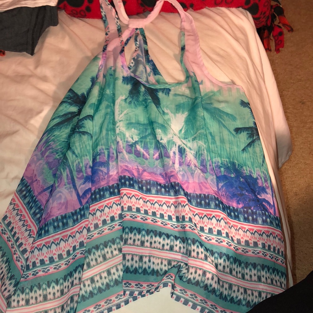 Colorful tank top / crop top